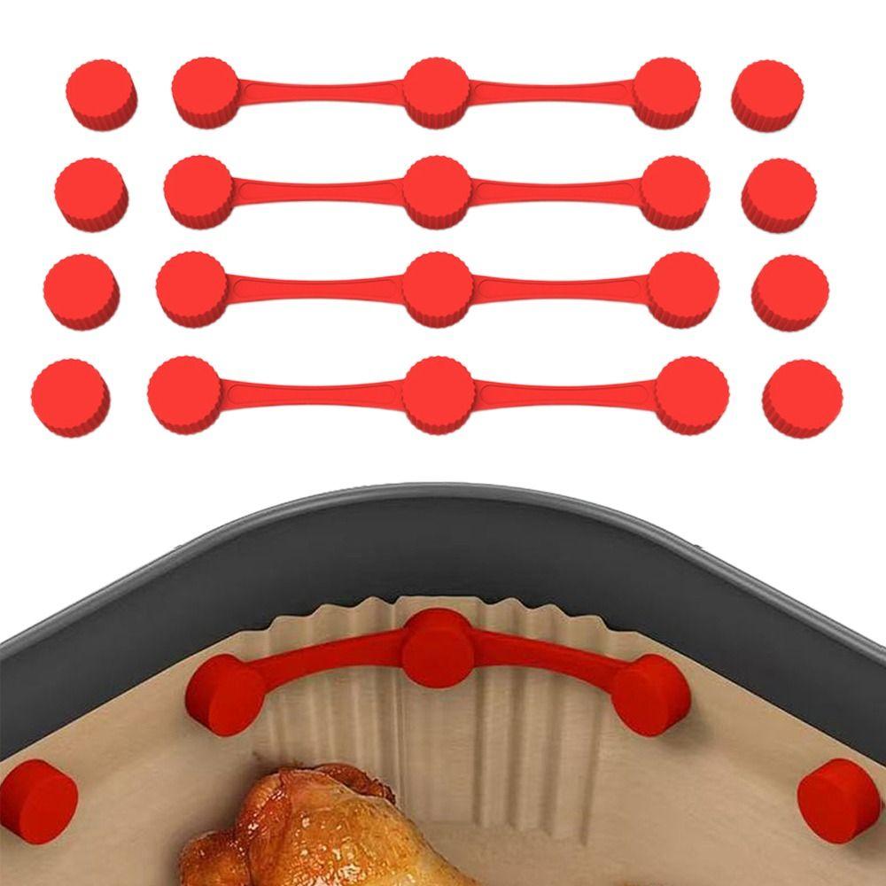 1pc Reusable Air Fryer Magnet Silicone Buckle Non-Scratch Paper Holder Lock Disposable Liners
1pc Reusable Air Fryer Magnet Silicone Buckle Non-Scratch Paper Holder Lock Disposable Liners