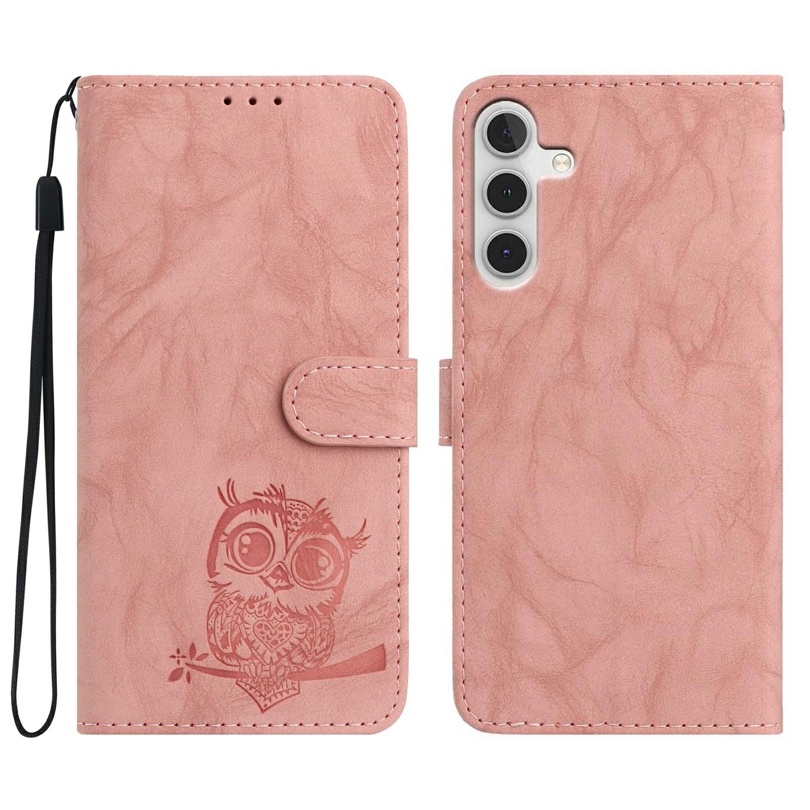 For Samsung Galaxy A55 5G Case Owl Imprinted PU Leather Wallet Phone Cover with Wrist Strap E
For Samsung Galaxy A55 5G Case Owl Imprinted PU Leather Wallet Phone Cover with Wrist Strap E