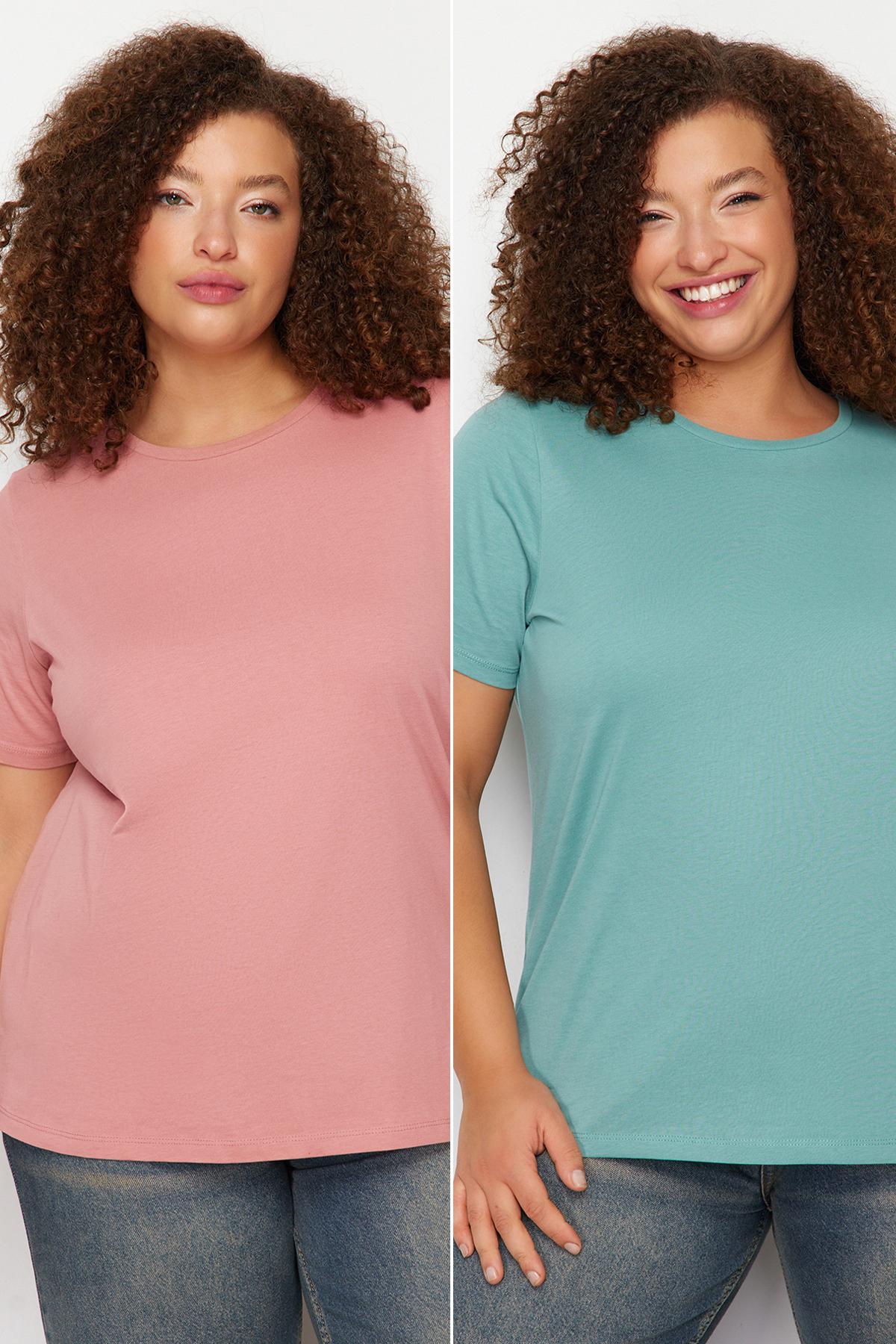Women s Fashion New Big Size T-Shirt Khaki-Salmon 100% Cotton Single Jersey Crew Neck Pack of 2 Knitted T-Shirt 2XL
Women s Fashion New Big Size T-Shirt Khaki-Salmon 100% Cotton Single Jersey Crew Neck Pack of 2 Knitted T-Shirt 2XL