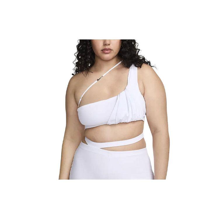 Nike X Jacquemus Collaboration SS24 Metallic Logo Draped Semi-Backless Cami Women tops White FV0502-100 M
Nike X Jacquemus Collaboration SS24 Metallic Logo Draped Semi-Backless Cami Women tops White FV0502-100 M