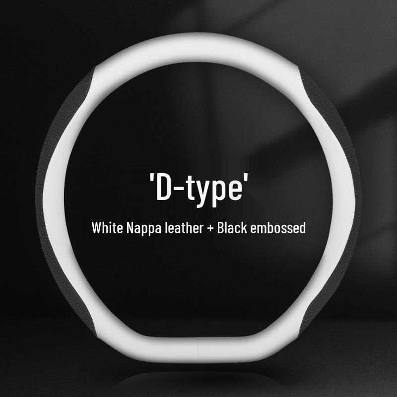 Чехол на руль из натуральной кожи наппа с противоскользящим покрытием - Универсальный размер, Тисненый, Износостойкий, Удобный для всех сезонов 38cm Medium
Чехол на руль из натуральной кожи наппа с противоскользящим покрытием - Универсальный размер, Тисненый, Износостойкий, Удобный для всех сезонов 38cm Medium