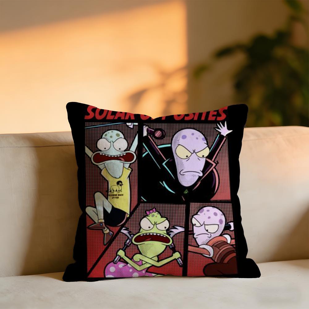 Solar Opposites Cushion Cover Cozy Velvet Throw PillowSoft Warm Cushion For Sofa Bed 30X30cm
Solar Opposites Cushion Cover Cozy Velvet Throw PillowSoft Warm Cushion For Sofa Bed 30X30cm