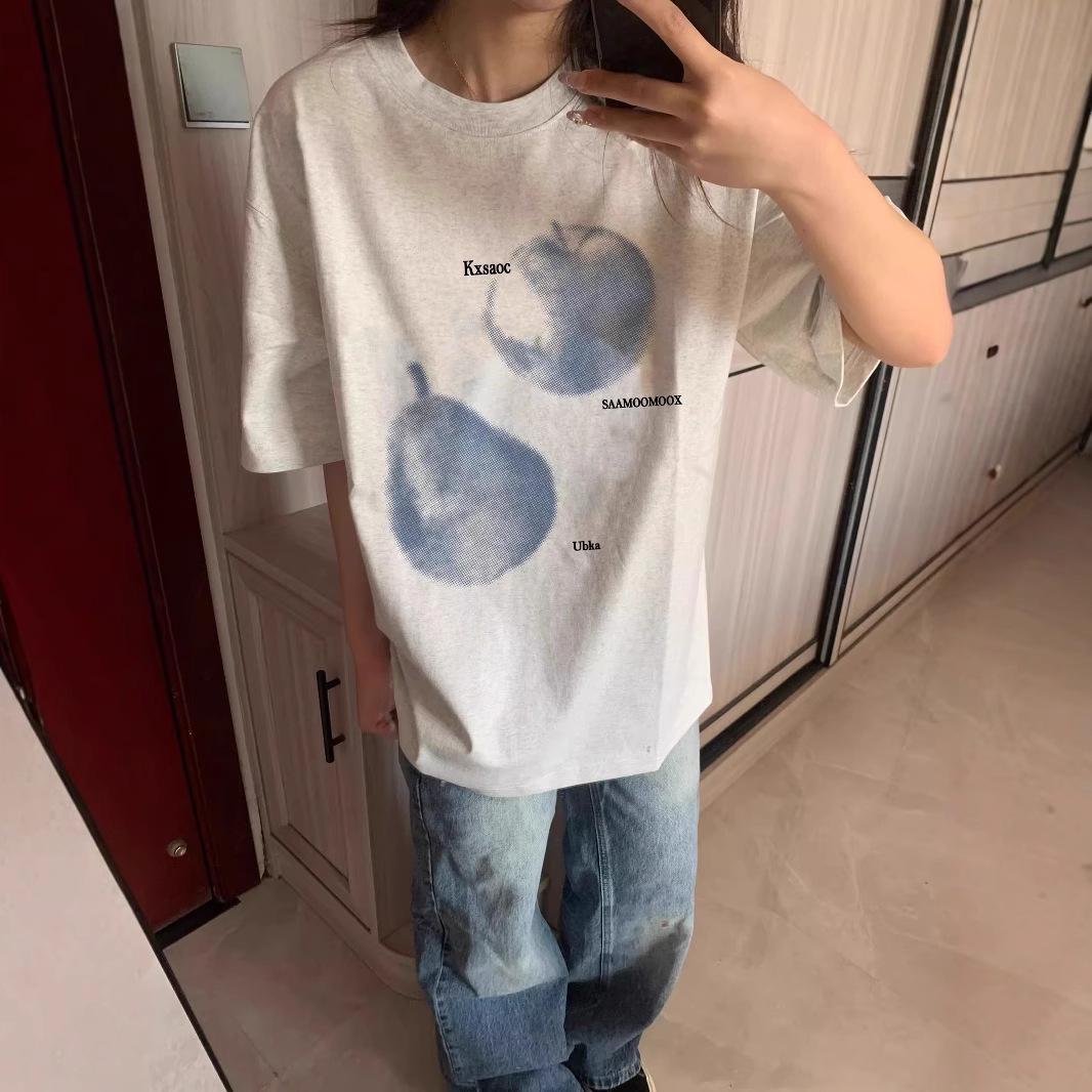 American Retro High Street Pure Cotton Loose-Fit Women’s Half-Sleeve T-Shirt, Summer 2025 New Design. XL
American Retro High Street Pure Cotton Loose-Fit Women’s Half-Sleeve T-Shirt, Summer 2025 New Design. XL
