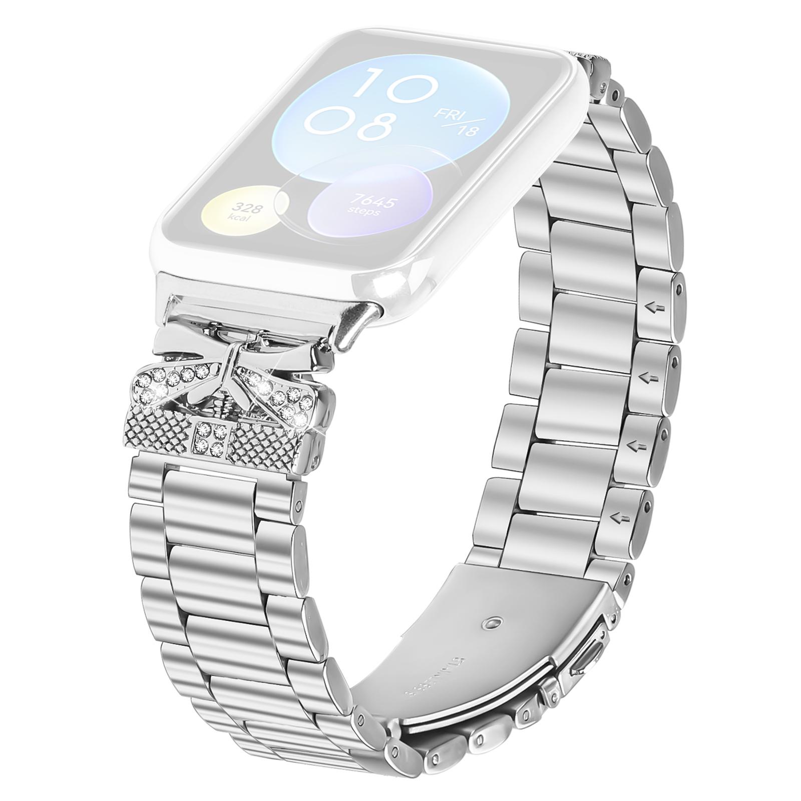 Replacement Strap for Xiaomi Smart Band 8 Pro Butterfly Rhinestones Decor Silver Watch Band As Shown A
Replacement Strap for Xiaomi Smart Band 8 Pro Butterfly Rhinestones Decor Silver Watch Band As Shown A