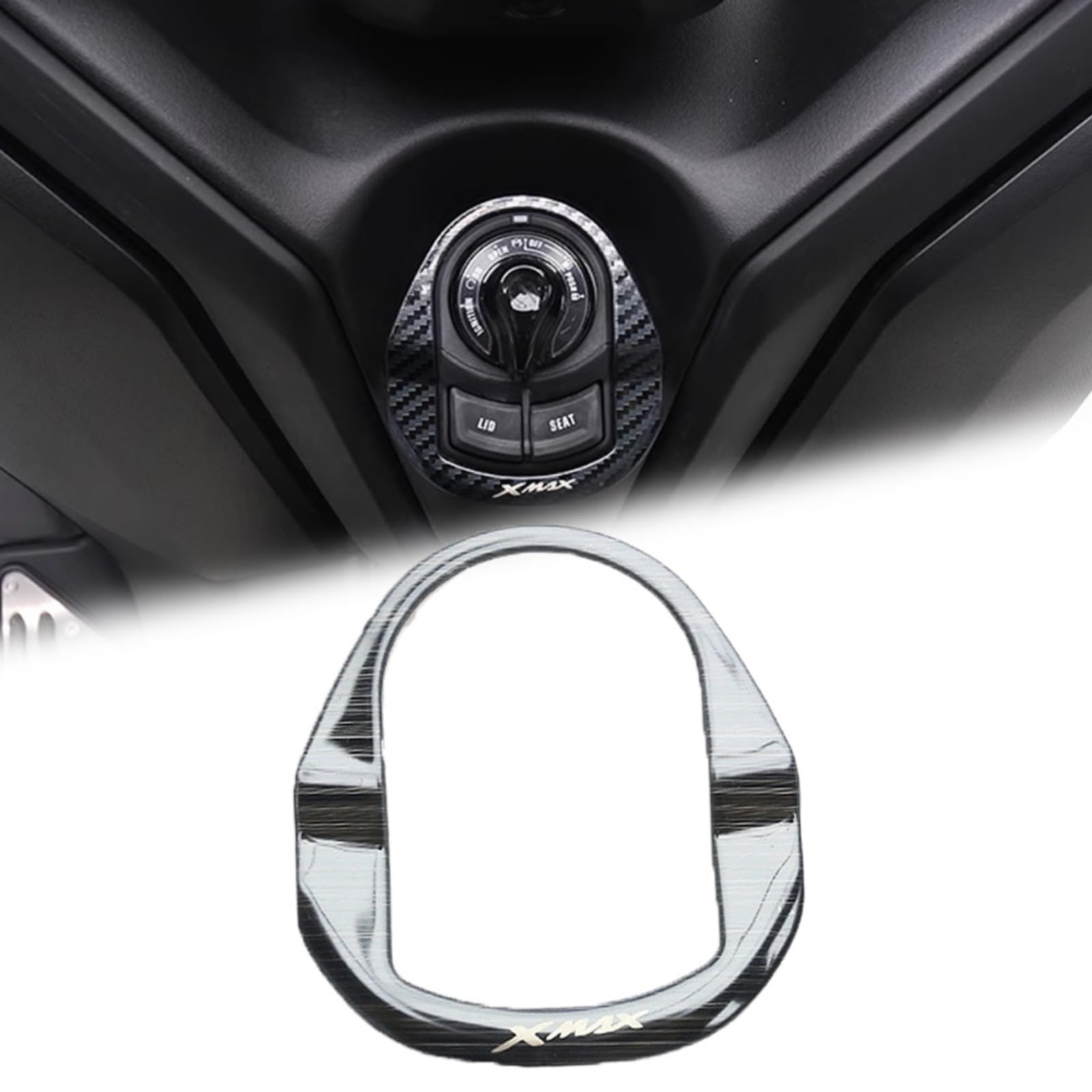 Stainless Steel Ignition Key Switch Protective Decorative Electric Door Lock Key Cylinder Cover for Honda XMAX300 2024 Cover, Cover, Cover, (2023
Stainless Steel Ignition Key Switch Protective Decorative Electric Door Lock Key Cylinder Cover for Honda XMAX300 2024 Cover, Cover, Cover, (2023