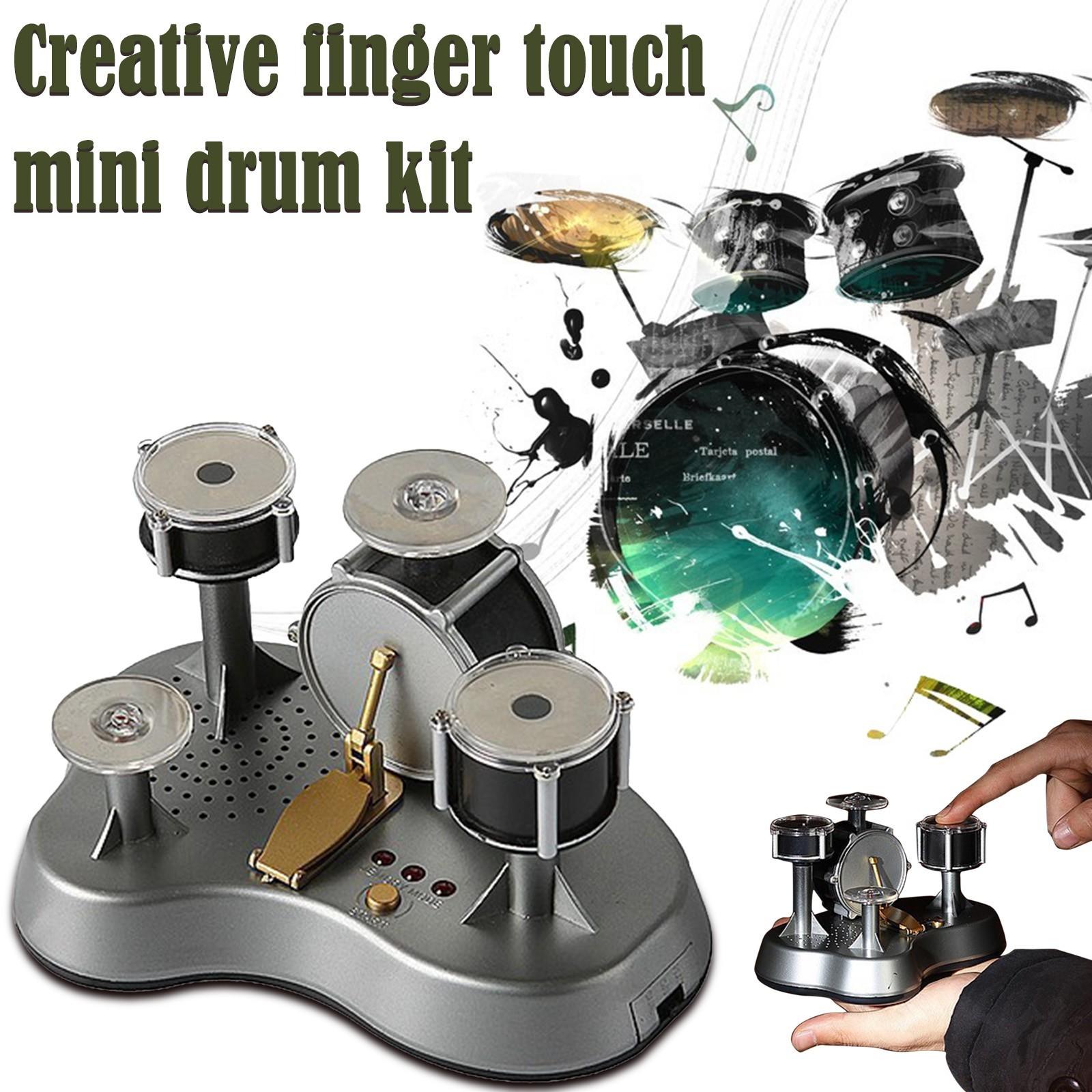 Finger Drum Set For Percussion With LED Lights Present For Young Musicians Interactive Jazz Drumming Experience Compact Design For Fun Learning One Size
Finger Drum Set For Percussion With LED Lights Present For Young Musicians Interactive Jazz Drumming Experience Compact Design For Fun Learning One Size
