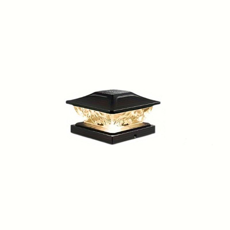 Солнечный столбовой светильник, переключение 2 режимов, свет для украшения двора и сада, уличный ступенчатый светильник, солнечный светильник для забора, новогодняя атмосфера black shell,1pc
Солнечный столбовой светильник, переключение 2 режимов, свет для украшения двора и сада, уличный ступенчатый светильник, солнечный светильник для забора, новогодняя атмосфера black shell,1pc