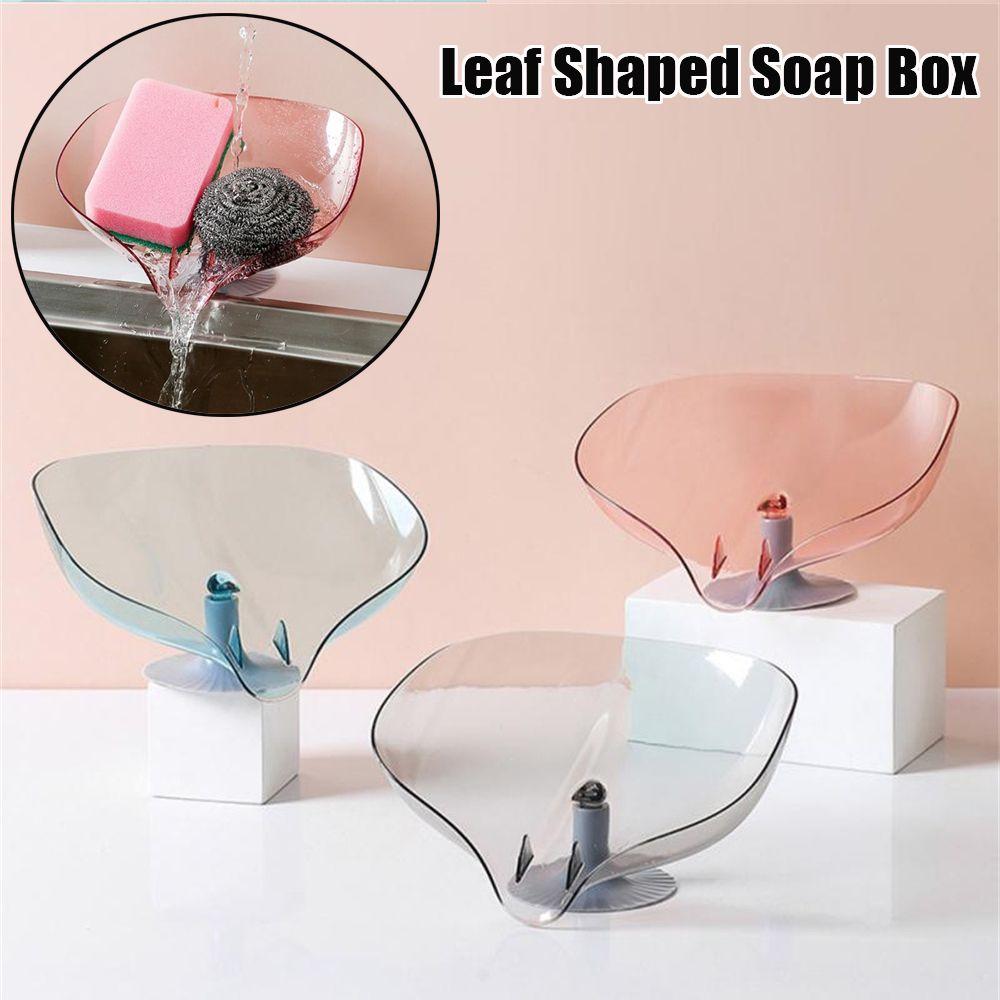 Suction Cup Kitchen Supplies Bathroom Accessories Leaf Shaped Soap Box Sink Drain Rack Soap Dish
Suction Cup Kitchen Supplies Bathroom Accessories Leaf Shaped Soap Box Sink Drain Rack Soap Dish