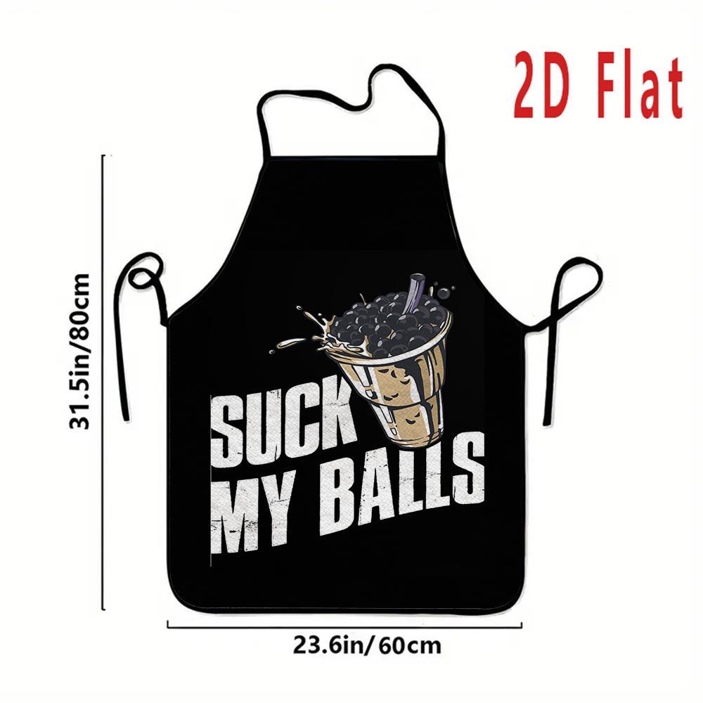 Novelty Printed Apron, Funny Slogan Kitchen Bib, Camping Baking Pet Themes, Chef Smock for Men Women, Multiple Sizes 38X47cm(15X19in)
Novelty Printed Apron, Funny Slogan Kitchen Bib, Camping Baking Pet Themes, Chef Smock for Men Women, Multiple Sizes 38X47cm(15X19in)