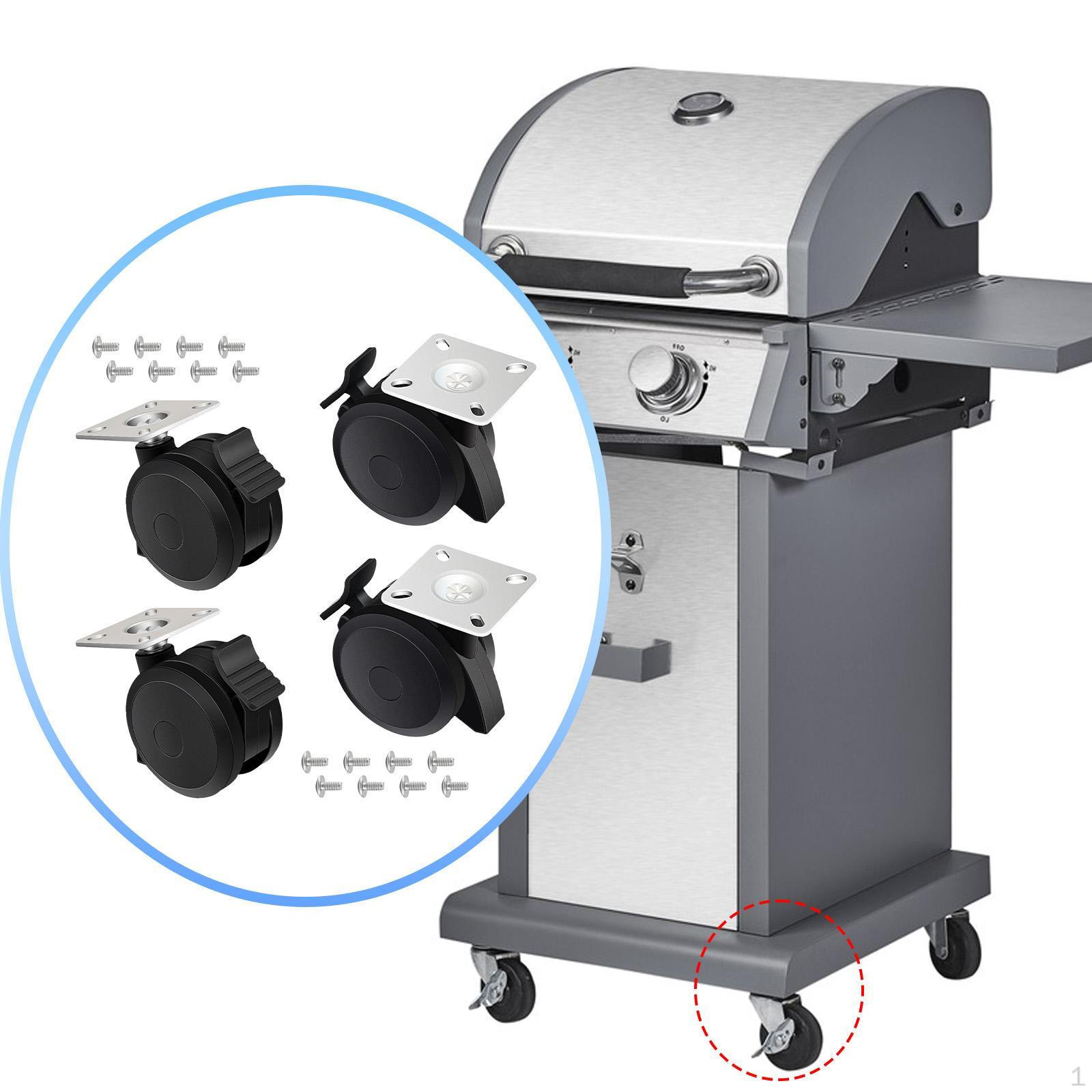 4x 69828 69827 Колеса с фиксатором Колесные ролики Газон Веранда с пластиной и винтом для Spirit 200/ 2013+
4x 69828 69827 Колеса с фиксатором Колесные ролики Газон Веранда с пластиной и винтом для Spirit 200/ 2013+