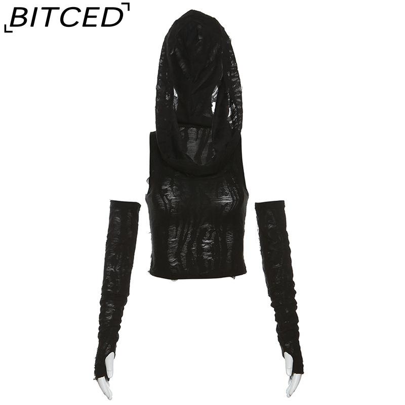 BITCED Summer Women s Solid-Colour Slim-Fit Cropped Hooded Sleeveless Vest Top Streetwear Fashion S чорний
BITCED Summer Women s Solid-Colour Slim-Fit Cropped Hooded Sleeveless Vest Top Streetwear Fashion S чорний