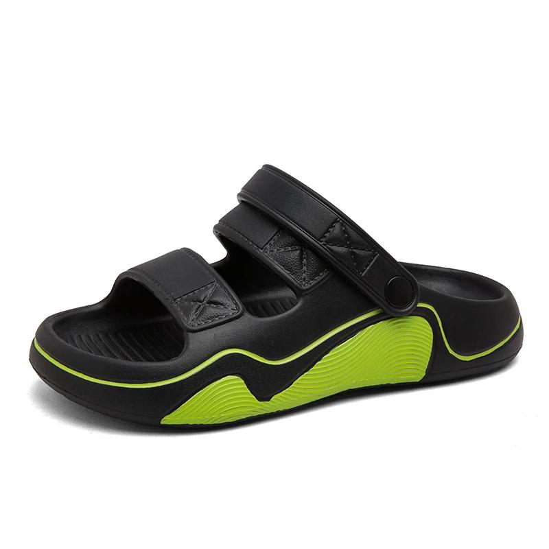 Slippers for Men s Summer Outer Wear New Anti-Slip and Anti-Odor Soft Sole Sports Men s Dual-Use Beach Sandals and Slippers 44-45 зелений
Slippers for Men s Summer Outer Wear New Anti-Slip and Anti-Odor Soft Sole Sports Men s Dual-Use Beach Sandals and Slippers 44-45 зелений