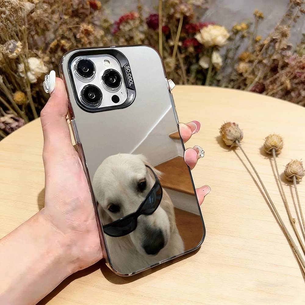 Funny Cute Dog Phone Case For iPhone 17,16,15,14,13,12,11 Plus,Pro Max,XS,Colorful Silver Phone case Funda Cover iPhone12
Funny Cute Dog Phone Case For iPhone 17,16,15,14,13,12,11 Plus,Pro Max,XS,Colorful Silver Phone case Funda Cover iPhone12