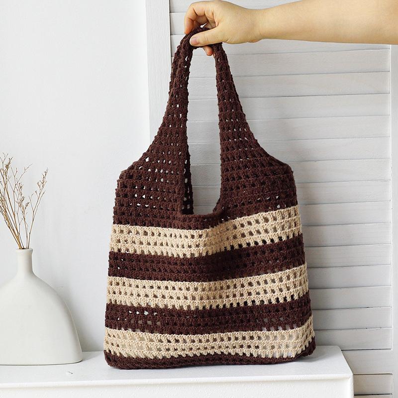 В язані сумки через плече для жінок, порожниста плетена гачком сумка, в язані сумки, велика містка сумка-шопер 36x2x35cm кавовий/хакі
В язані сумки через плече для жінок, порожниста плетена гачком сумка, в язані сумки, велика містка сумка-шопер 36x2x35cm кавовий/хакі