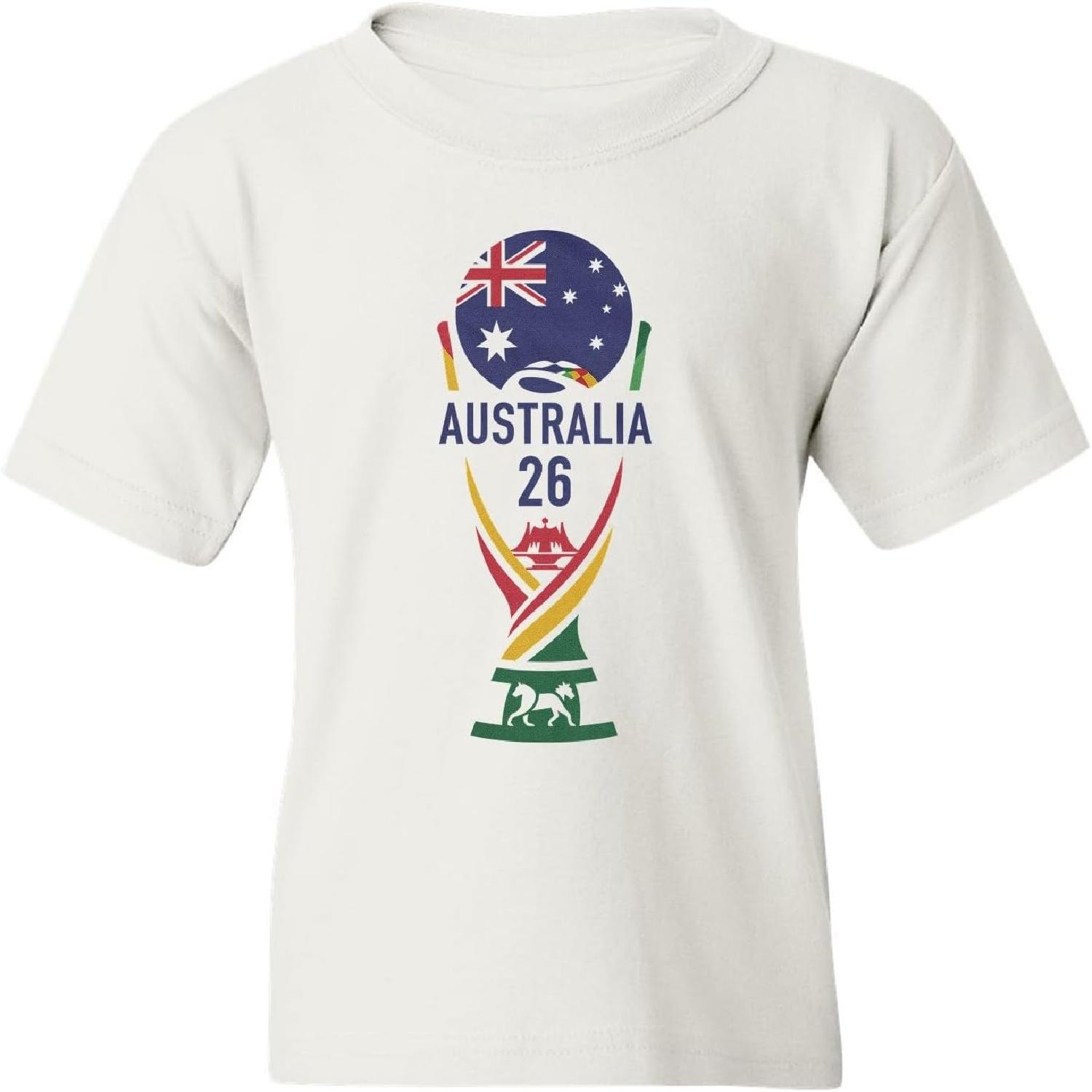 Tutiinca Australia 26 Trophy Graphic – Soccer Fan Pride Youth Unisex T-Shirt S разноцветный
Tutiinca Australia 26 Trophy Graphic – Soccer Fan Pride Youth Unisex T-Shirt S разноцветный