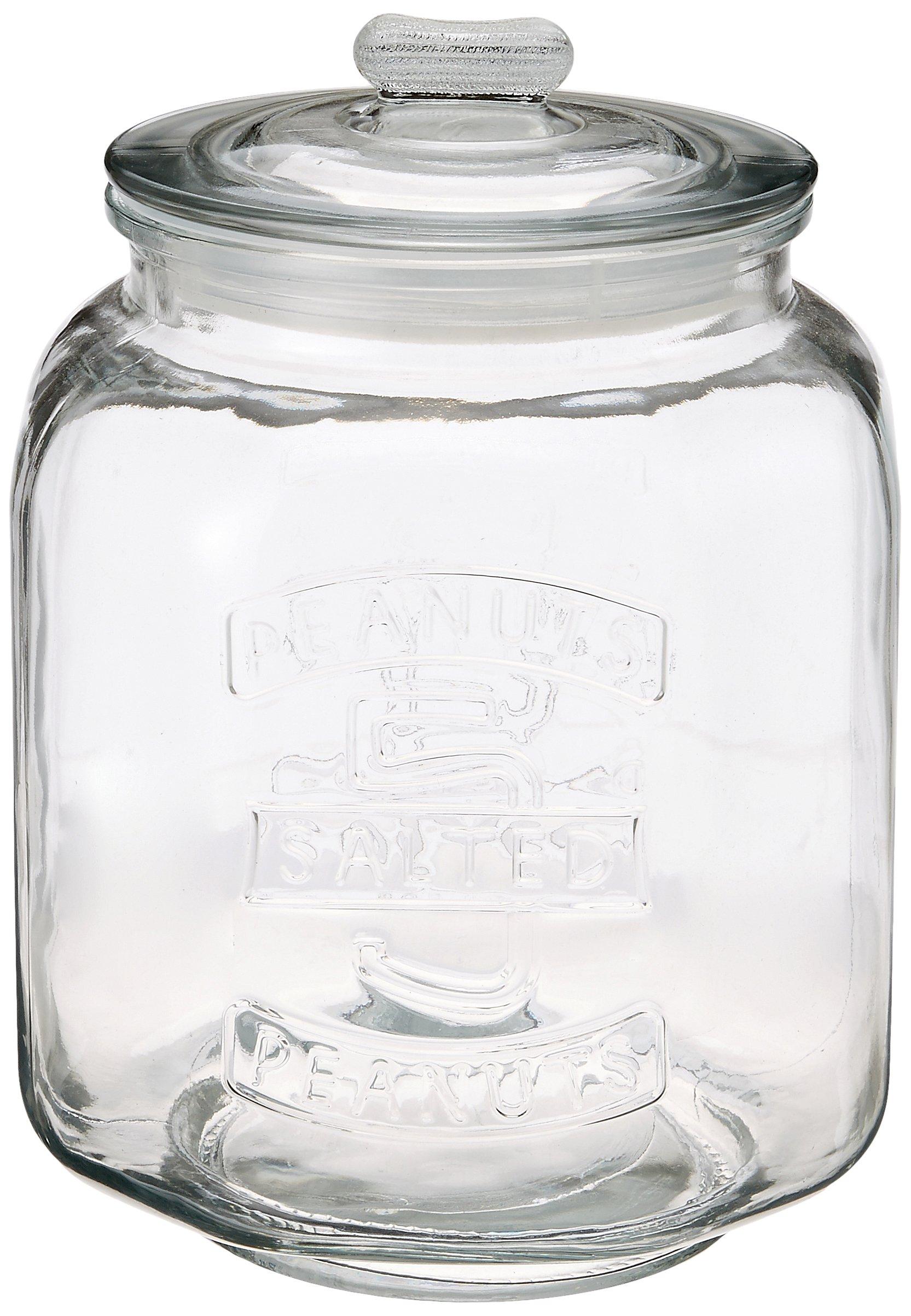Living Glass Jar Canister Glass Cookie Jar L Size Estimated Capacity Approximately Diameter 21 x Height 30cm Clear Almond 7.0L
Living Glass Jar Canister Glass Cookie Jar L Size Estimated Capacity Approximately Diameter 21 x Height 30cm Clear Almond 7.0L