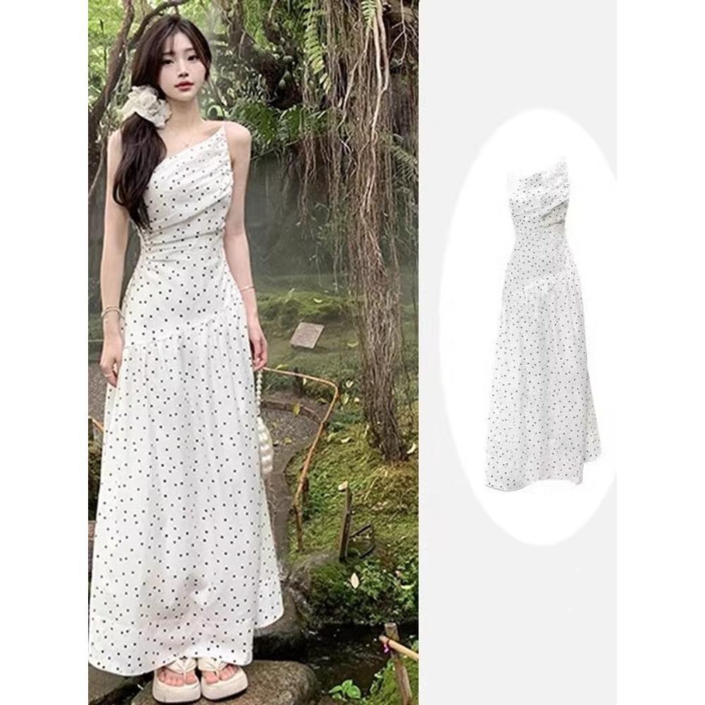 Women s Summer Irregular Pleated A-Line Tea-Length Spaghetti Strap Dress M-(suggested 45-50 kg)
Women s Summer Irregular Pleated A-Line Tea-Length Spaghetti Strap Dress M-(suggested 45-50 kg)