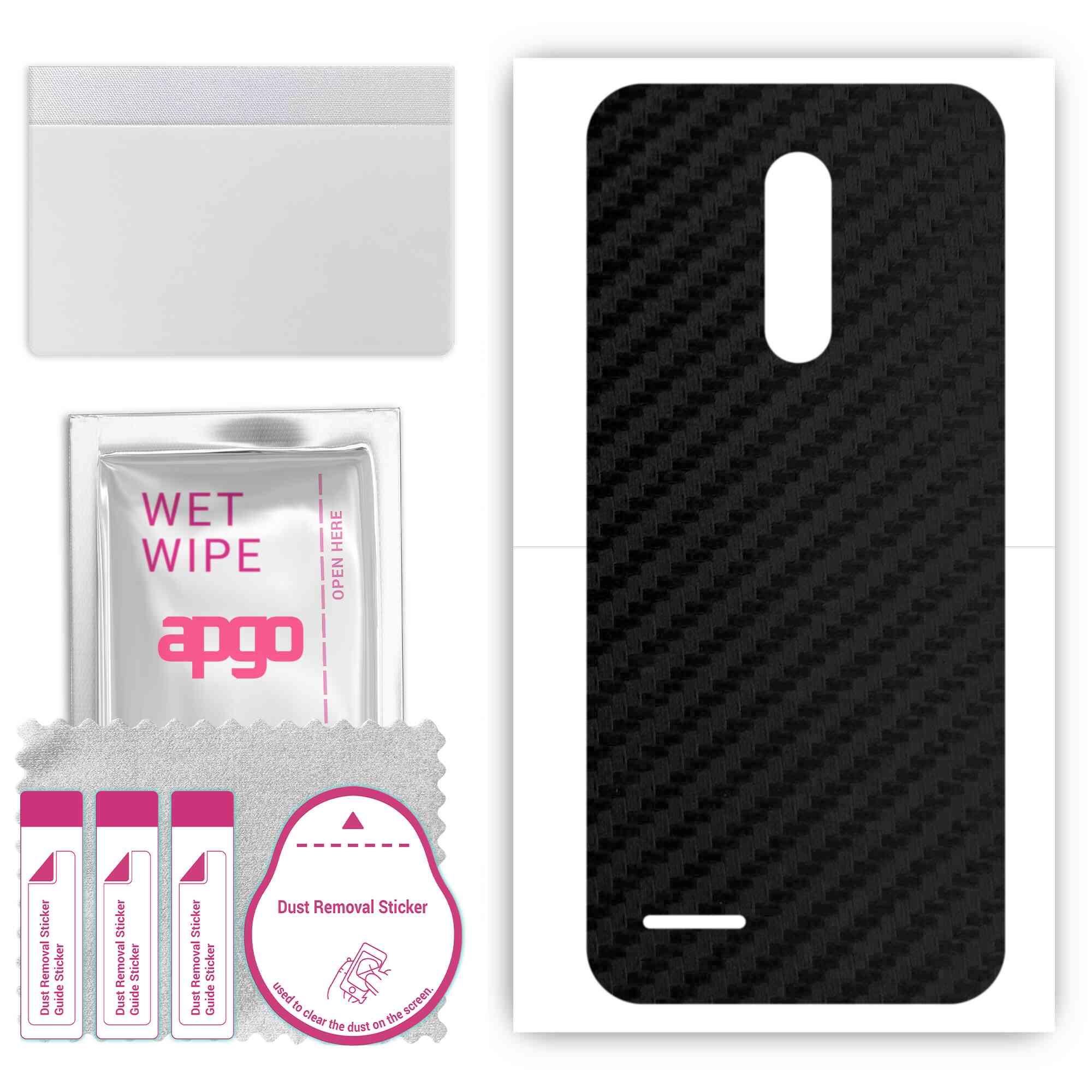 apgo Protective Skin Sticker for the back compatible with Ulefone Note 8, Wrap Film, Foil, Vinyl - Pattern Carbon Black
apgo Protective Skin Sticker for the back compatible with Ulefone Note 8, Wrap Film, Foil, Vinyl - Pattern Carbon Black