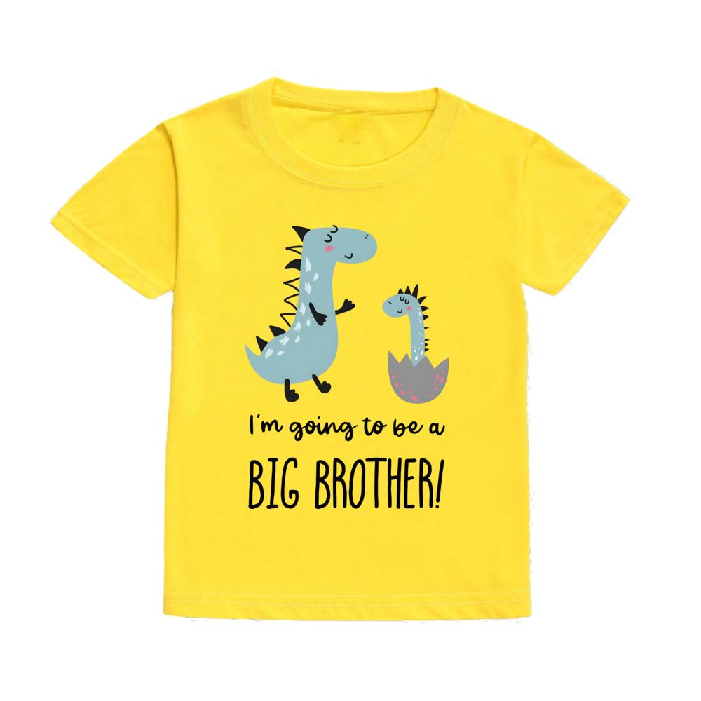 Dinosaur&I‘m Going To Be Big A Brother Print Kid Tee Shirt Casual Short Sleeve Child Tee Top 2026 Clothes 100
Dinosaur&I‘m Going To Be Big A Brother Print Kid Tee Shirt Casual Short Sleeve Child Tee Top 2026 Clothes 100