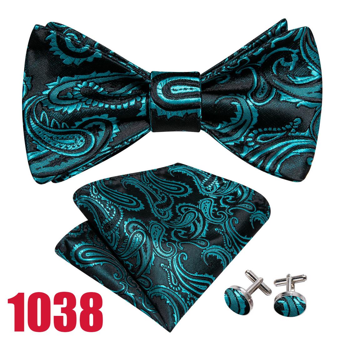 Barry.Wang Mens Bowties Тканий шовк Пейслі Самостійна краватка Боуті Ханкі Запонки Весілля Офіційний Крават LH-1038
Barry.Wang Mens Bowties Тканий шовк Пейслі Самостійна краватка Боуті Ханкі Запонки Весілля Офіційний Крават LH-1038