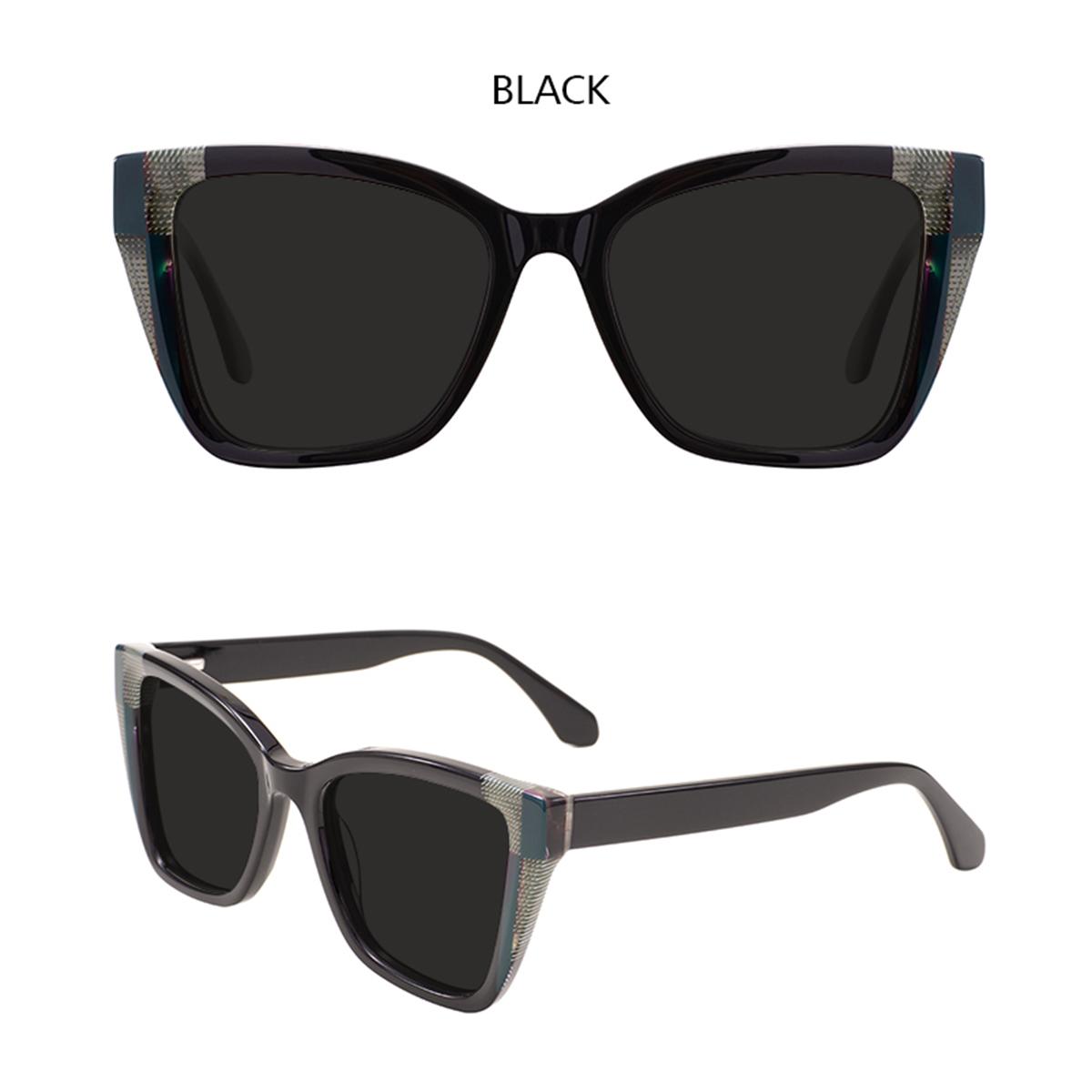 2025 New Fashion Cat Eye Sunglasses for Women Ladies Big Vintage Square Brand Designer Sun Glasses Driving Outdoors Unisex UV400 чорний
2025 New Fashion Cat Eye Sunglasses for Women Ladies Big Vintage Square Brand Designer Sun Glasses Driving Outdoors Unisex UV400 чорний