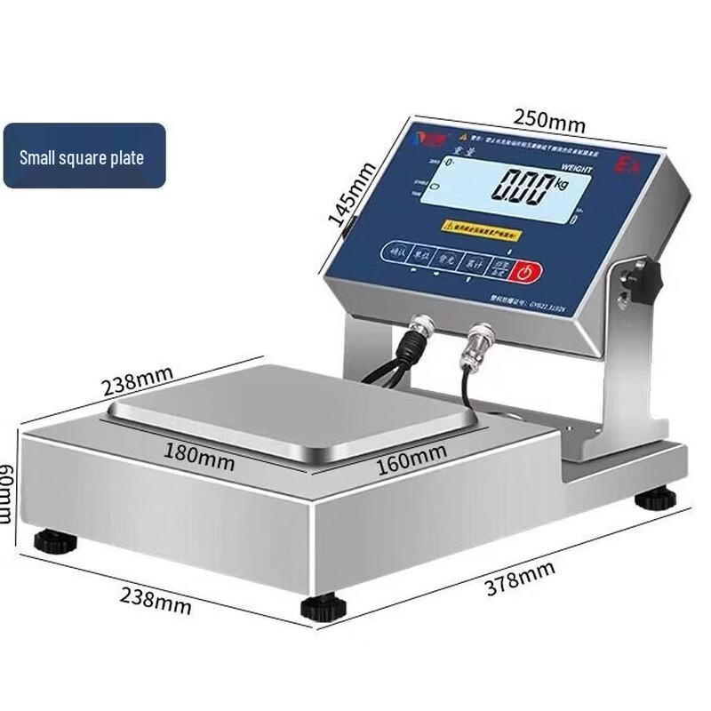 Ru Han ETX Intrinsically Safe Explosion-Proof Stainless Steel Bench Scale
Ru Han ETX Intrinsically Safe Explosion-Proof Stainless Steel Bench Scale