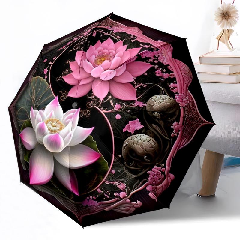 Roses Garden Plate Automatic Umbrella Sturdy 8-Rib Shaft Durable Plastic & Iron All-Season Travel Outdoor Accessory Gift for Festivals
Roses Garden Plate Automatic Umbrella Sturdy 8-Rib Shaft Durable Plastic & Iron All-Season Travel Outdoor Accessory Gift for Festivals