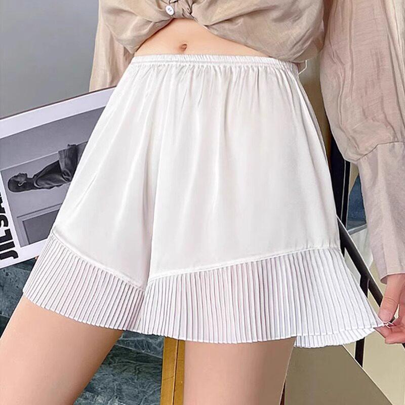 Women s Ice Silk Anti-Exposure Safety Shorts: No Curling, Wearable Outside, Thin Summer Skirt Pants, Plus Size Options L (110-135 lbs) білий
Women s Ice Silk Anti-Exposure Safety Shorts: No Curling, Wearable Outside, Thin Summer Skirt Pants, Plus Size Options L (110-135 lbs) білий
