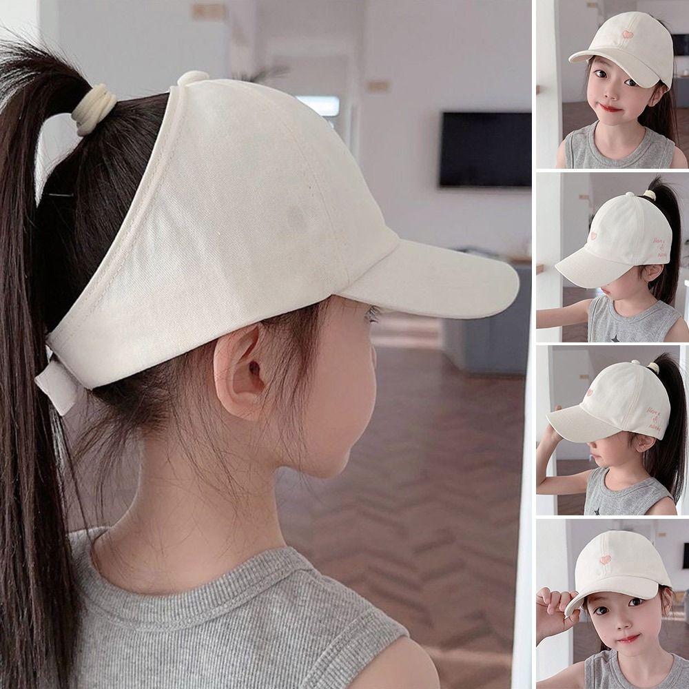 2-12 Years Adjustable Sun Hat Love Heart High Ponytail Caps Summer Kids Baseball Caps Children білий
2-12 Years Adjustable Sun Hat Love Heart High Ponytail Caps Summer Kids Baseball Caps Children білий