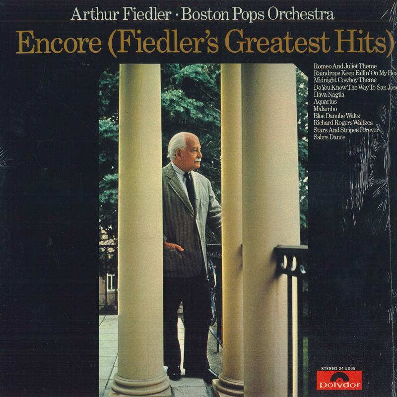 LP Record ARTHUR FIEDLER. BOSTON POPS ORCHEST Encore Fiedlers Greatest Hits 245005 POLYDOR 1971 US Classical Used
LP Record ARTHUR FIEDLER. BOSTON POPS ORCHEST Encore Fiedlers Greatest Hits 245005 POLYDOR 1971 US Classical Used