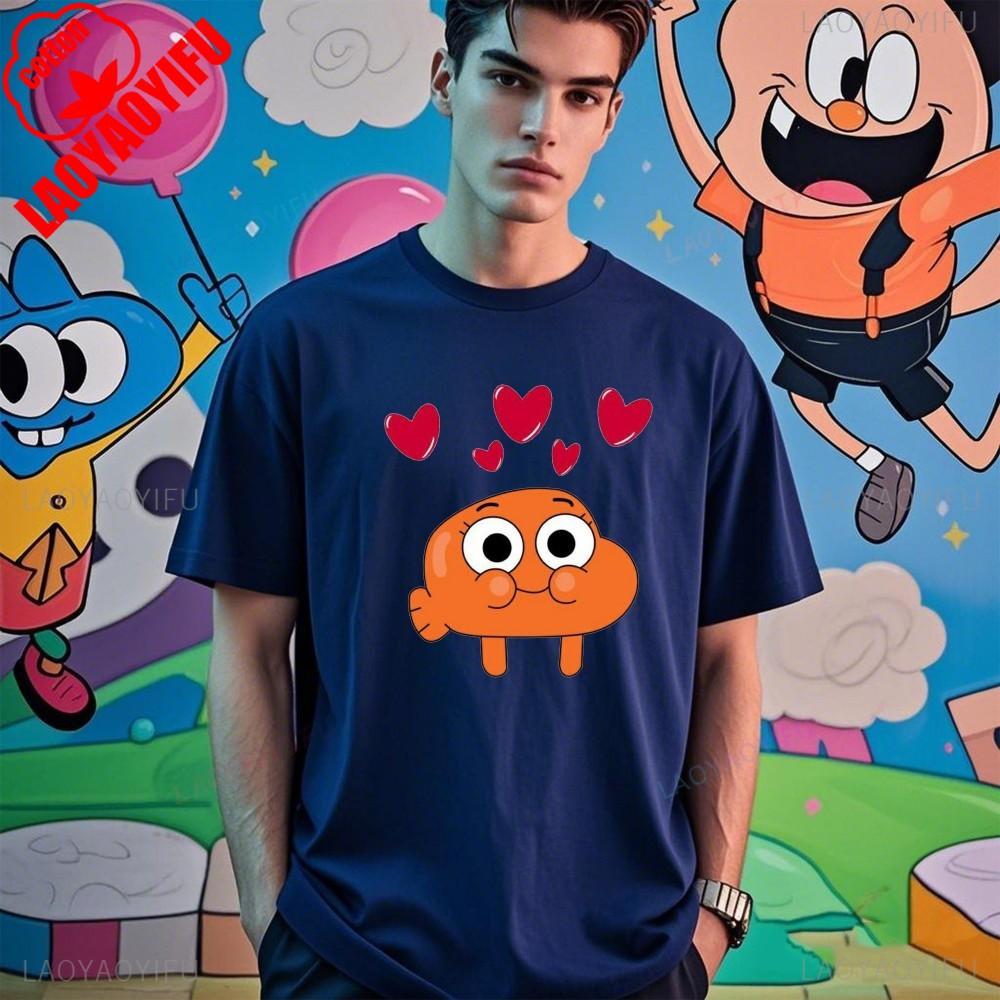 Cute The Amazing World of Gumball Gumball and Darwin Camisetas Hombre Great for Running and Weekend Streetwear 4XL
Cute The Amazing World of Gumball Gumball and Darwin Camisetas Hombre Great for Running and Weekend Streetwear 4XL