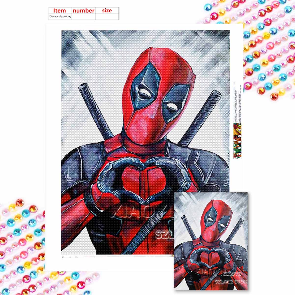 Наборы для алмазной вышивки 5D DIY для взрослых, наборы с полными круглыми кристаллами для начинающих для украшения стен дома Round 20x30cm
Наборы для алмазной вышивки 5D DIY для взрослых, наборы с полными круглыми кристаллами для начинающих для украшения стен дома Round 20x30cm