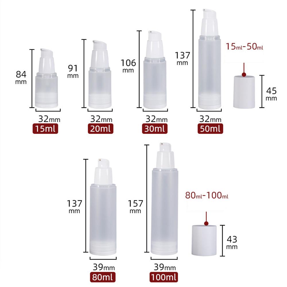 15ml 20ml 30ml 50ml Vacuum Sub-bottle Frosted Vacuum Bottle Small Vacuum Spray Bottle Small Vacuum Lotion Bottle Essence Bottle 15ml&5pcs
15ml 20ml 30ml 50ml Vacuum Sub-bottle Frosted Vacuum Bottle Small Vacuum Spray Bottle Small Vacuum Lotion Bottle Essence Bottle 15ml&5pcs
