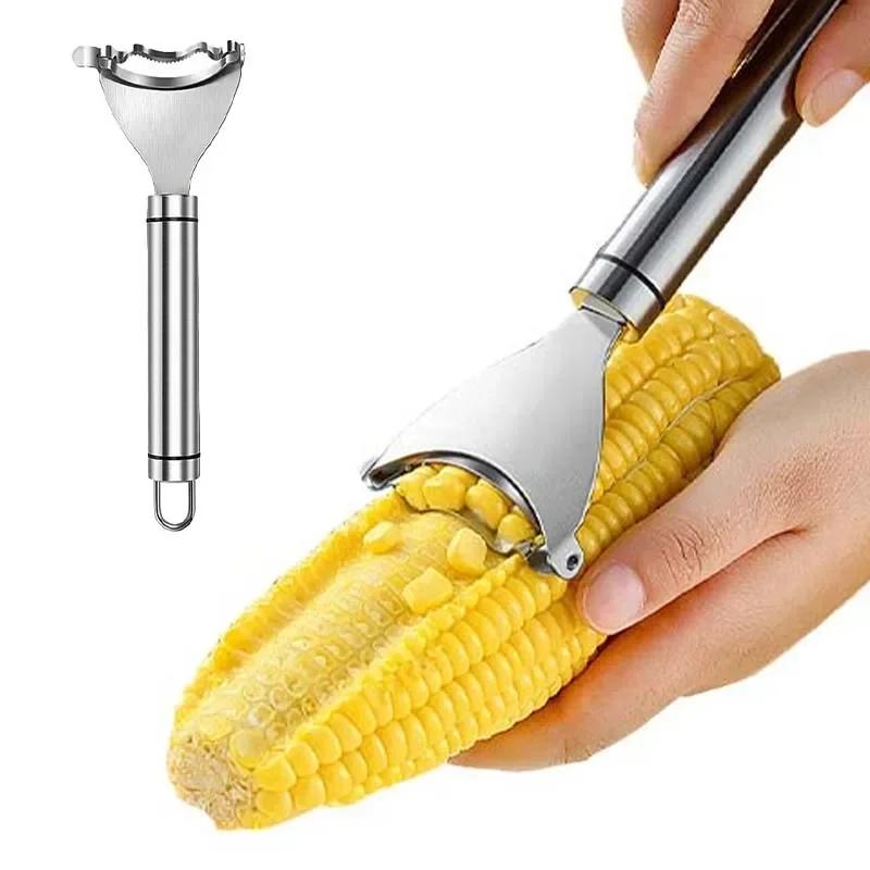 Stainless Steel Corn Stripper Peeler Cob Cutter Thresher Corn Stripper Fruit Vegetable Tools Cooking Tools Kitchen Accessories
Stainless Steel Corn Stripper Peeler Cob Cutter Thresher Corn Stripper Fruit Vegetable Tools Cooking Tools Kitchen Accessories