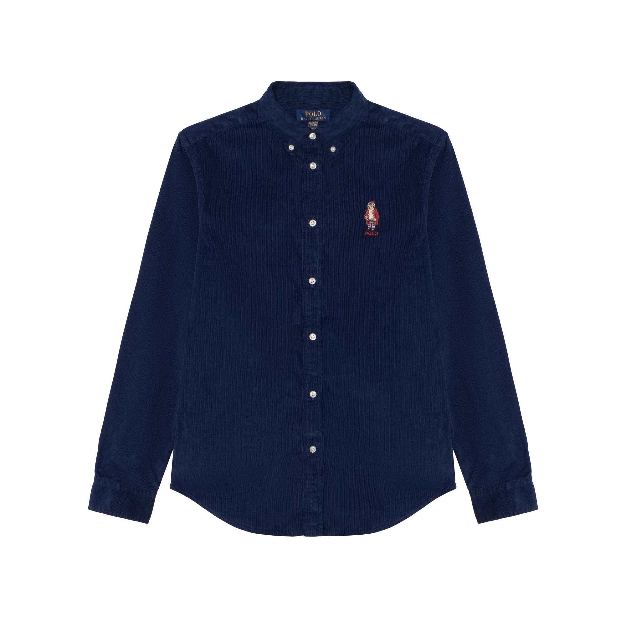 Polo Ralph Lauren Shirt Embroidered Pattern Button-Down Long Sleeve Navy Blue Kids tops CWPOWOVY6820513-410 L
Polo Ralph Lauren Shirt Embroidered Pattern Button-Down Long Sleeve Navy Blue Kids tops CWPOWOVY6820513-410 L
