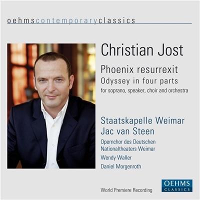CD CHRISTIAN JOST - Phoenix Resurrexit (Odyssey In Four OC313 Oehms Classics 2003 Germany Classical Used
CD CHRISTIAN JOST - Phoenix Resurrexit (Odyssey In Four OC313 Oehms Classics 2003 Germany Classical Used