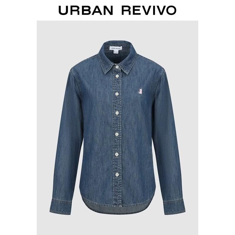 UR Women s Retro Casual Denim Shirt M
UR Women s Retro Casual Denim Shirt M