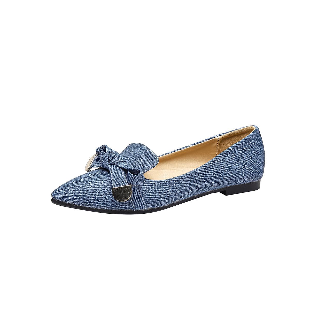 New flat bottomed shallow mouth pointed single shoe women s denim casual shoes versatile soft sole anti slip flat sole shoes 35 королівський синій колір
New flat bottomed shallow mouth pointed single shoe women s denim casual shoes versatile soft sole anti slip flat sole shoes 35 королівський синій колір
