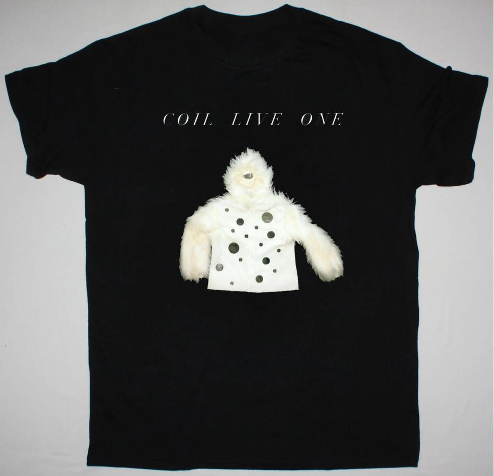 Coil Band Live On Stage Black T-Shirt Cotton Unisex S-234XL Unisex T-Shirt L
Coil Band Live On Stage Black T-Shirt Cotton Unisex S-234XL Unisex T-Shirt L