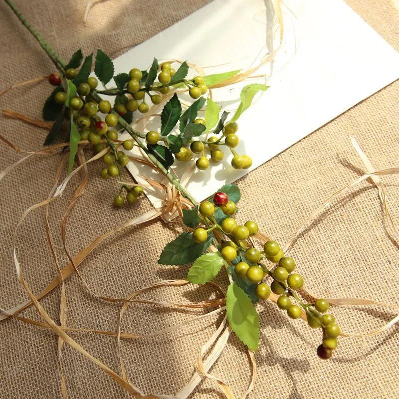 70CM Artificial Red Berries Branch Christmas Tree Ornaments Fake Holly Flowers Bouquet Foam Fruit Plant For Household DIY Decor
70CM Artificial Red Berries Branch Christmas Tree Ornaments Fake Holly Flowers Bouquet Foam Fruit Plant For Household DIY Decor