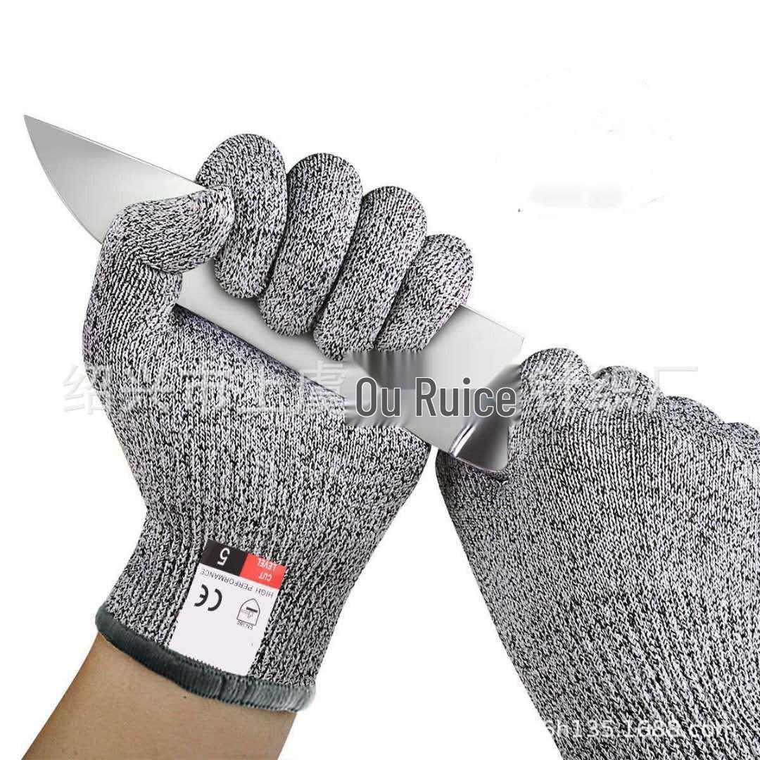 In-stock Level 5 Anti-Cut Kitchen Gloves - HPPE Anti-Scratch Safety Protection for Glass and Gardening Work - Customizable.
In-stock Level 5 Anti-Cut Kitchen Gloves - HPPE Anti-Scratch Safety Protection for Glass and Gardening Work - Customizable.