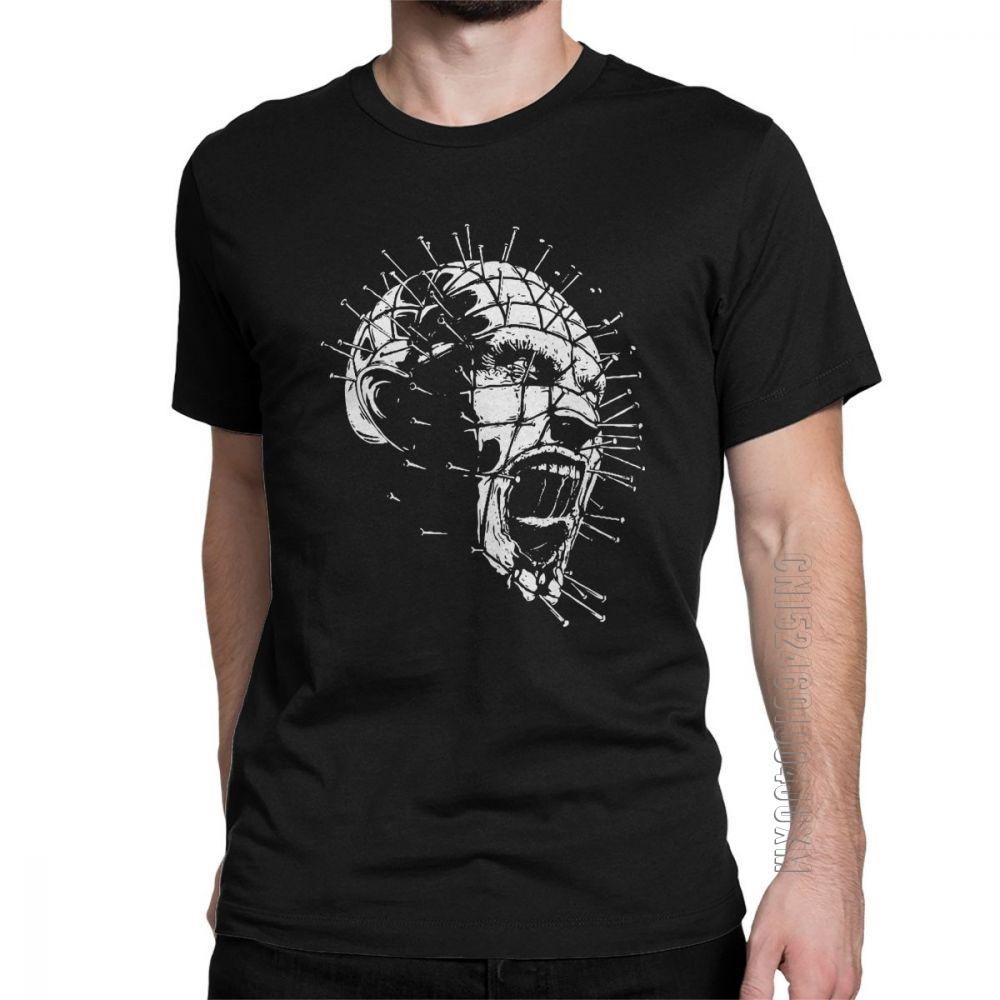 Мужские футболки Hellraiser Pinhead Ужасы Новинка с короткими рукавами Футболки Crewneck Одежда Летний стиль Футболки
Мужские футболки Hellraiser Pinhead Ужасы Новинка с короткими рукавами Футболки Crewneck Одежда Летний стиль Футболки