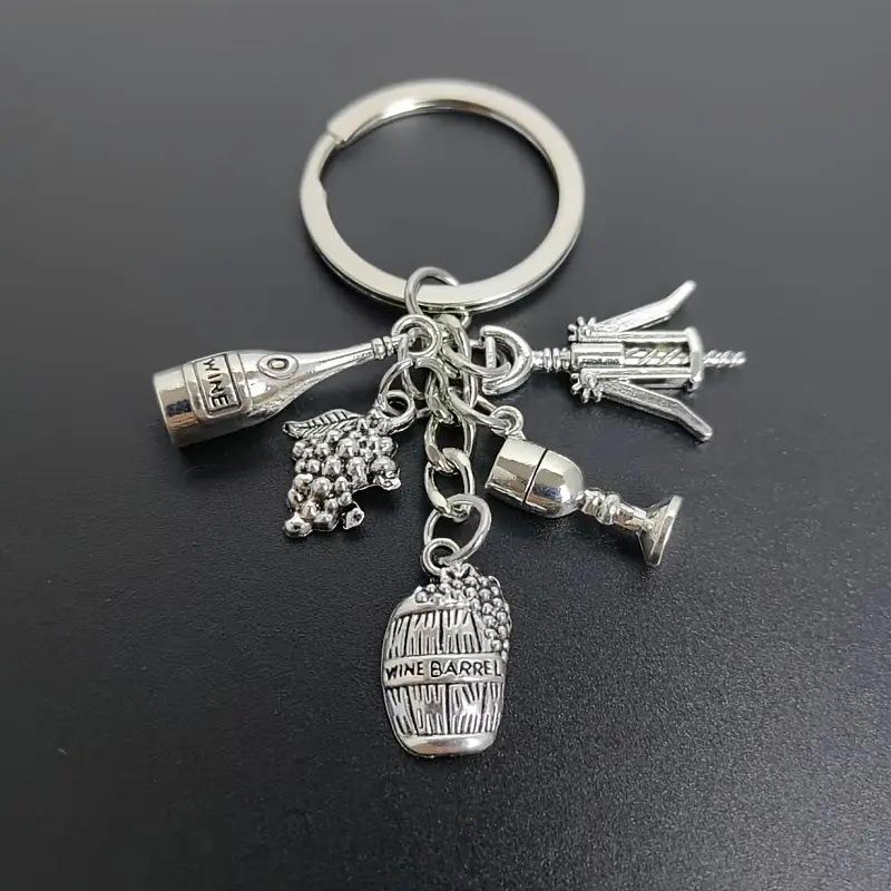 Antique Silver Wine Glass Keyring for Wine Lovers - European & American Style Hot Seller
Antique Silver Wine Glass Keyring for Wine Lovers - European & American Style Hot Seller