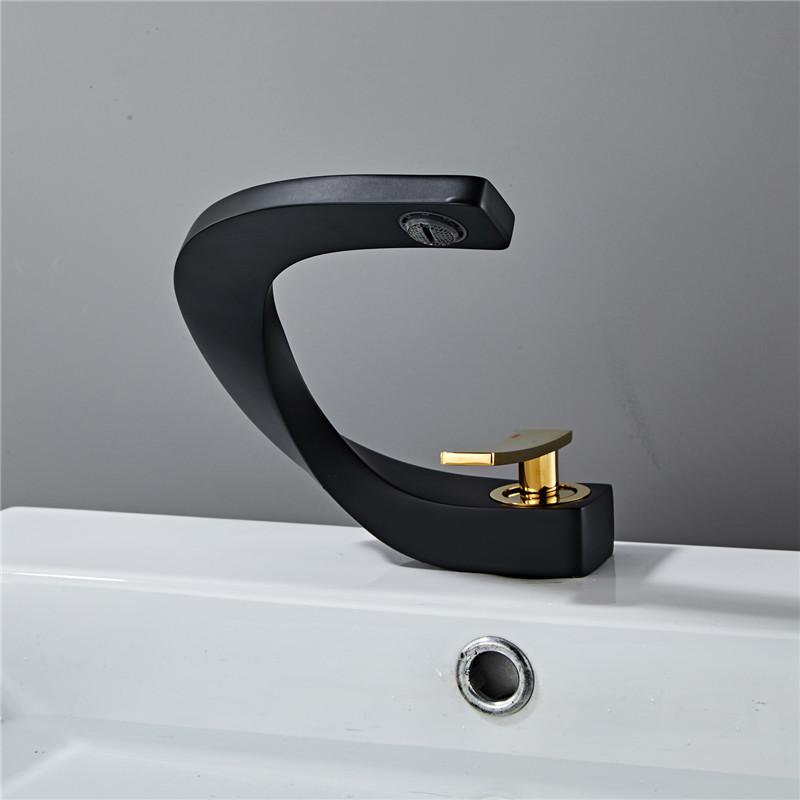 White/White Gold/Black Gold Brass Bathroom Basin Faucet Creative Washbasin Faucet Hot and Cold Sink Faucet Single Handle білий
White/White Gold/Black Gold Brass Bathroom Basin Faucet Creative Washbasin Faucet Hot and Cold Sink Faucet Single Handle білий