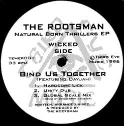 12inch Record ROOTSMAN Natural Born Thrillers EP TEMEP001 Third Eye Music 1995 UK Dance Electronica Used
12inch Record ROOTSMAN Natural Born Thrillers EP TEMEP001 Third Eye Music 1995 UK Dance Electronica Used