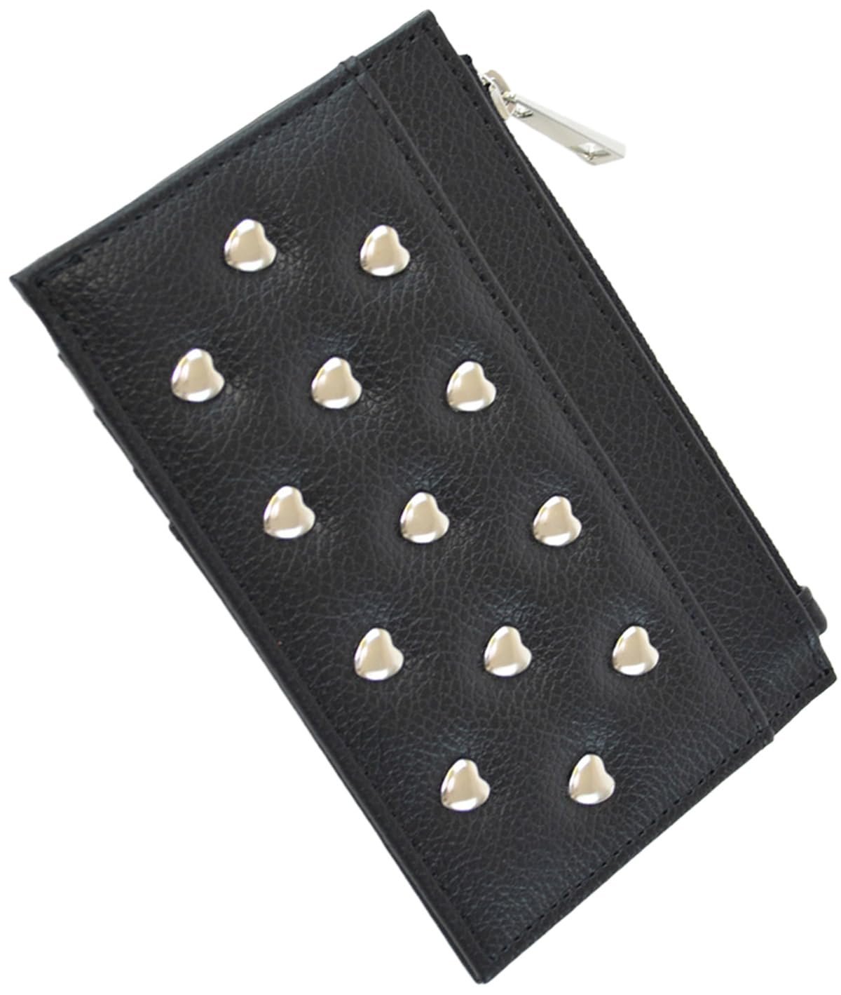 Altro Rose Black Heart Stud Fragment Case, Card Case, Card Slot, IC Card, Pass Case, Thin Wallet, 333194-01
Altro Rose Black Heart Stud Fragment Case, Card Case, Card Slot, IC Card, Pass Case, Thin Wallet, 333194-01