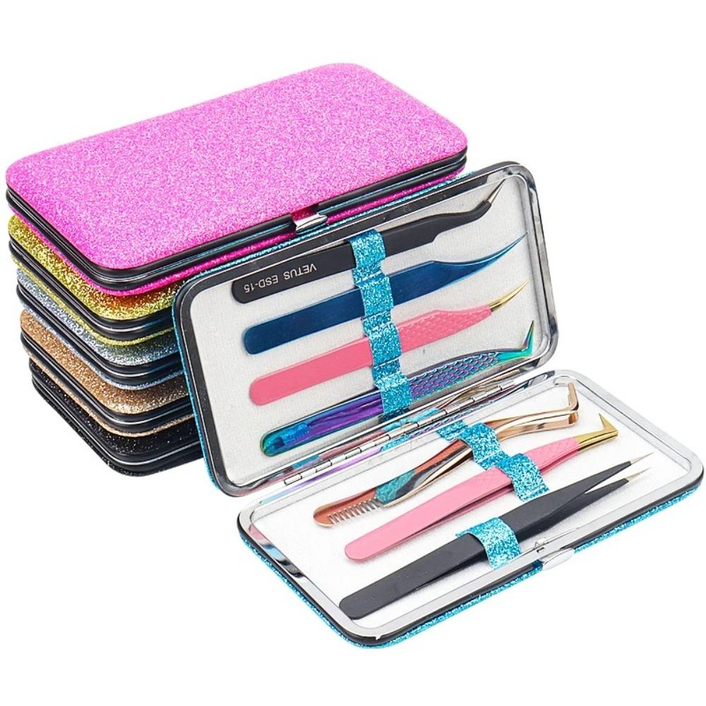Colourful Eyelash Tweezer Bag Makeup Tools Tweezers Protective Box New Lip Brush Storage Box
Colourful Eyelash Tweezer Bag Makeup Tools Tweezers Protective Box New Lip Brush Storage Box