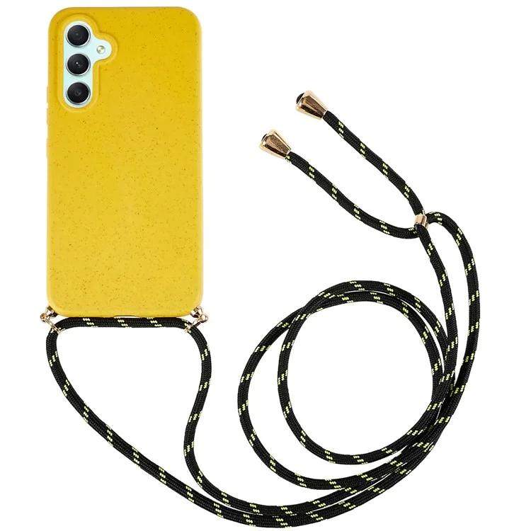 For Samsung Galaxy A15 5G Mobile Phone Case Wheat Straw+TPU Cover Biodegradable Recyclable
For Samsung Galaxy A15 5G Mobile Phone Case Wheat Straw+TPU Cover Biodegradable Recyclable