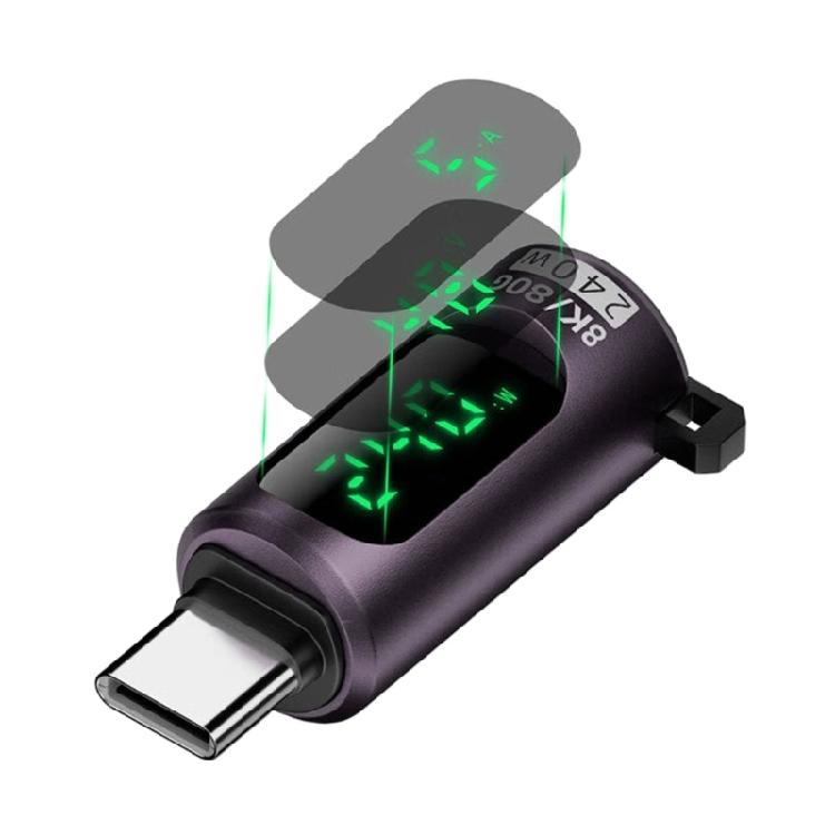 USB C Extension Adapter USB C Adapter with 80Gbps Data Transfer and Real Time Power Display Digital Display Charging фіолетовий
USB C Extension Adapter USB C Adapter with 80Gbps Data Transfer and Real Time Power Display Digital Display Charging фіолетовий
