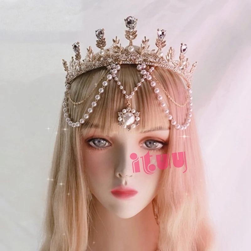 Crown Halo Headband Goddess Spiked Pearl Sun Pendant Halo Headpiece Cosplay Bridal Party Baroque Tiara Headwear Accessories
Crown Halo Headband Goddess Spiked Pearl Sun Pendant Halo Headpiece Cosplay Bridal Party Baroque Tiara Headwear Accessories